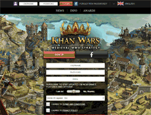 Tablet Screenshot of khanwars.com