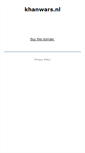 Mobile Screenshot of khanwars.nl
