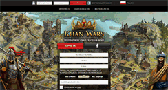 Desktop Screenshot of khanwars.pl