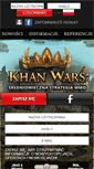 Mobile Screenshot of khanwars.pl