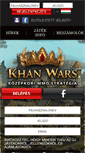 Mobile Screenshot of khanwars.hu
