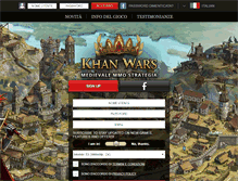 Tablet Screenshot of khanwars.it